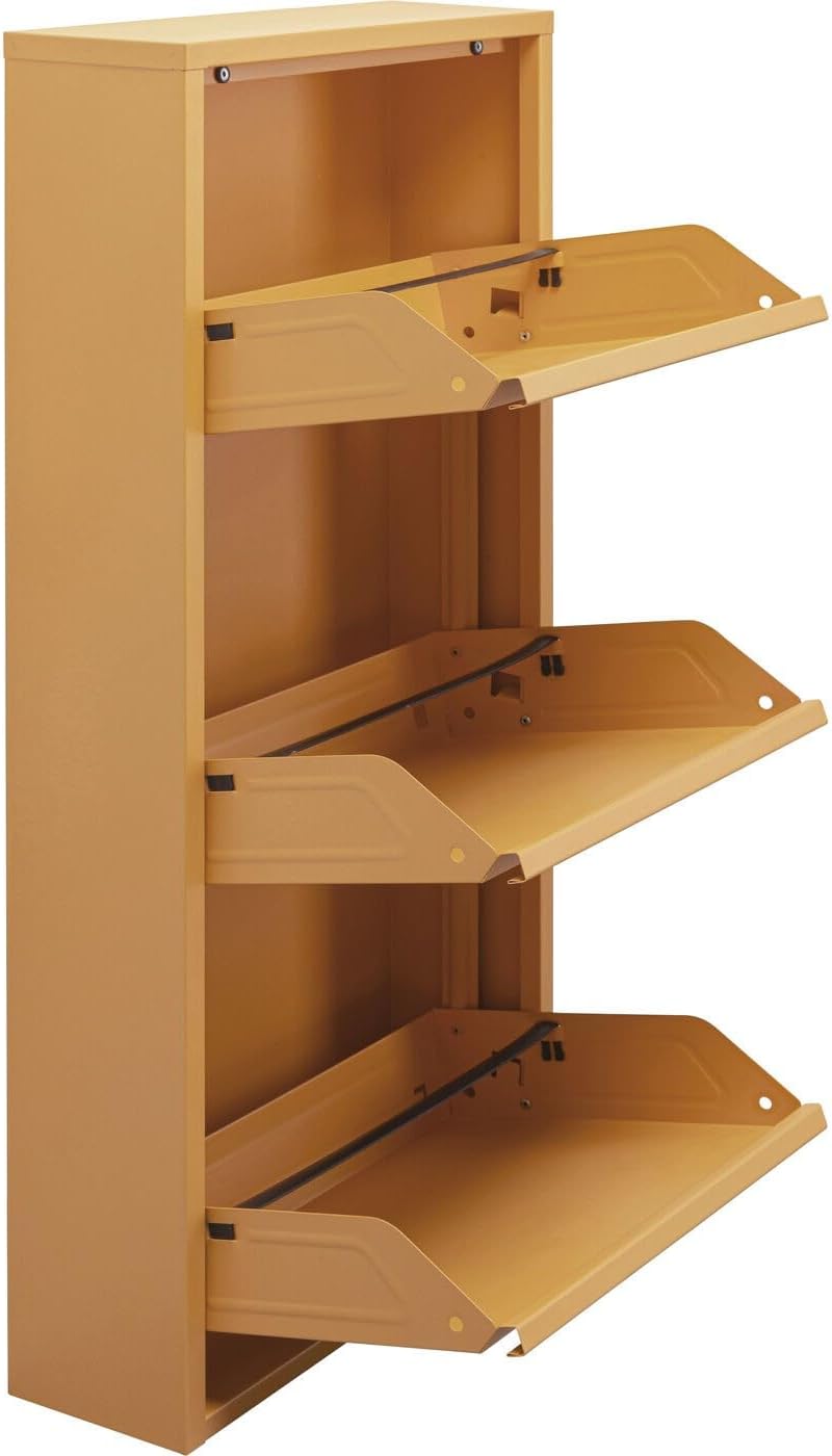 Shoe Cabinet Caruso 104x50x15CM Tilting Storage