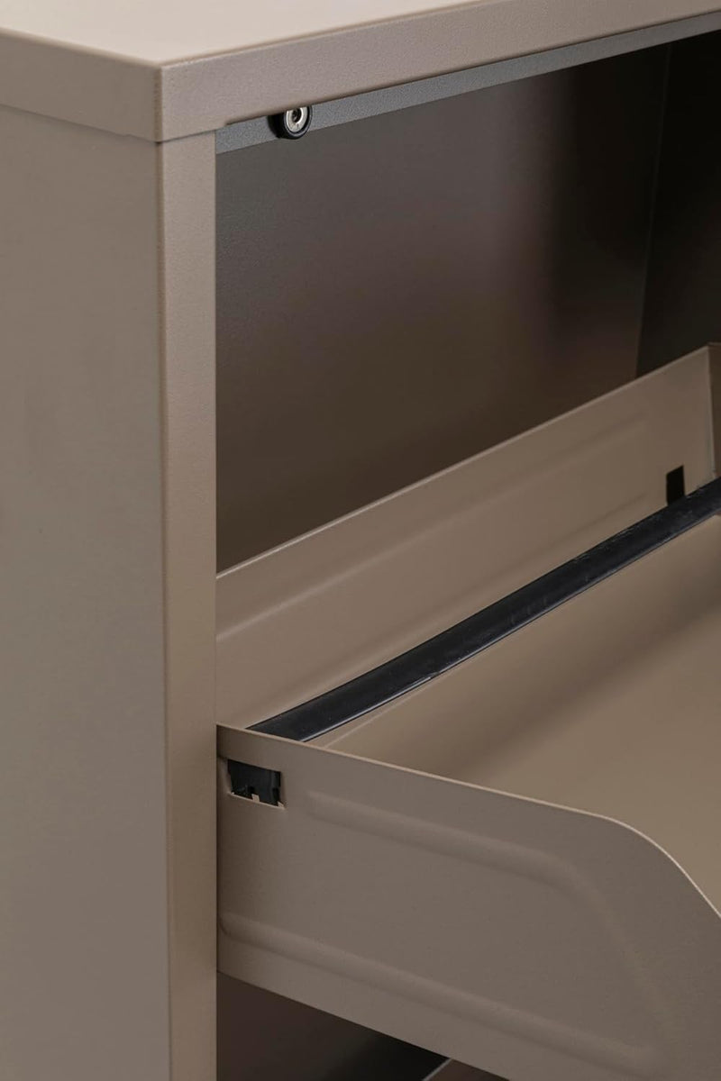 Shoe Cabinet Caruso 104x50x15CM Tilting Storage