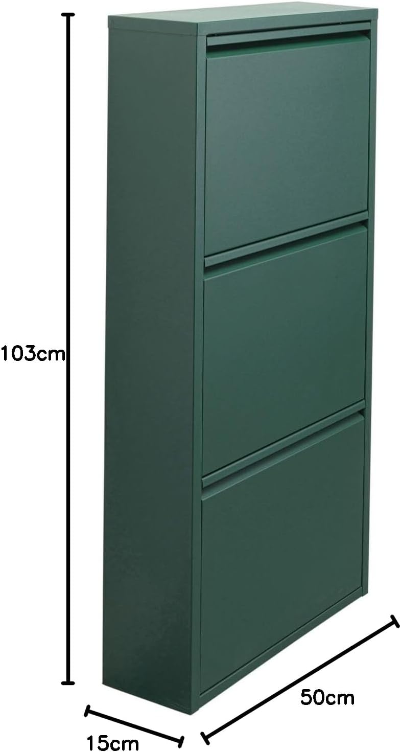 Shoe Cabinet Caruso 104x50x15CM Tilting Storage
