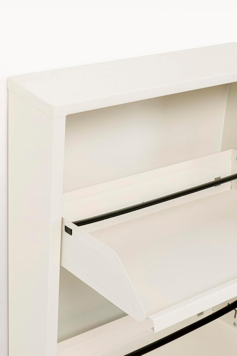 Shoe Cabinet Caruso 104x50x15CM Tilting Storage