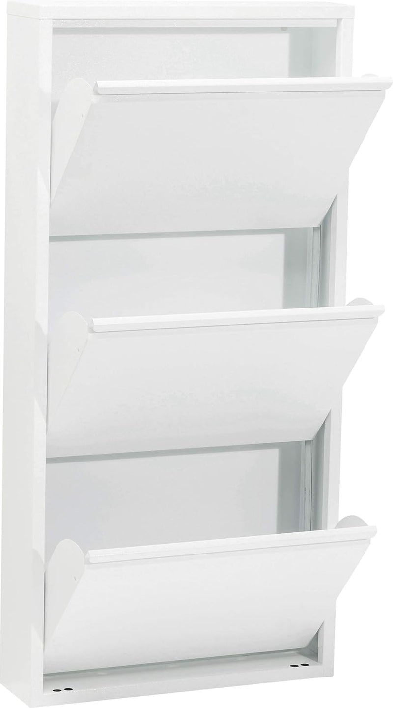 Shoe Cabinet Caruso 104x50x15CM Tilting Storage