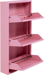 Shoe Cabinet Caruso 104x50x15CM Tilting Storage