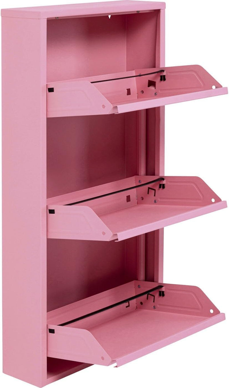 Shoe Cabinet Caruso 104x50x15CM Tilting Storage