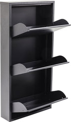 Shoe Cabinet Caruso 104x50x15CM Tilting Storage