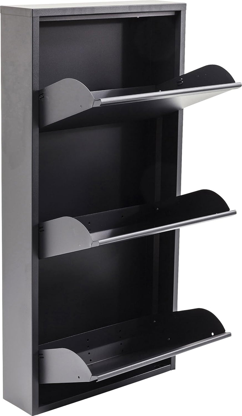 Shoe Cabinet Caruso 104x50x15CM Tilting Storage