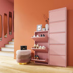 Shoe Cabinet Caruso 104x50x15CM Tilting Storage