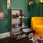 Shoe Cabinet Caruso 104x50x15CM Tilting Storage