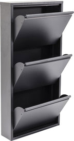 Shoe Cabinet Caruso 104x50x15CM Tilting Storage