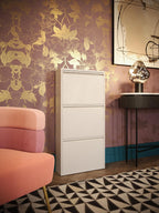 Shoe Cabinet Caruso 104x50x15CM Tilting Storage