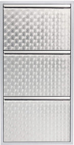 Shoe Cabinet Caruso 104x50x15CM Tilting Storage