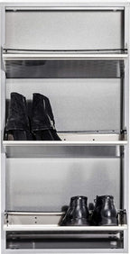 Shoe Cabinet Caruso 104x50x15CM Tilting Storage