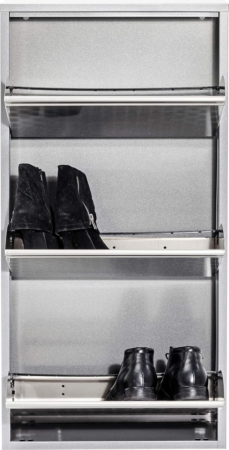 Shoe Cabinet Caruso 104x50x15CM Tilting Storage