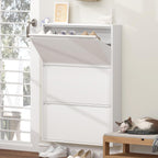 Shoe Cabinet Storage for Entryway Narrow Slim