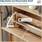 Shoe Cabinet Storage for Entryway with 2 Flip
