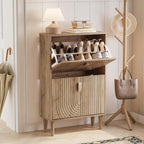 Shoe Cabinet Storage for Entryway with 2 Flip