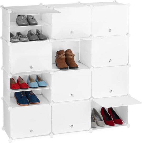 Shoe Cabinet Storage with Doors