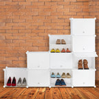 Shoe Cabinet Storage with Doors