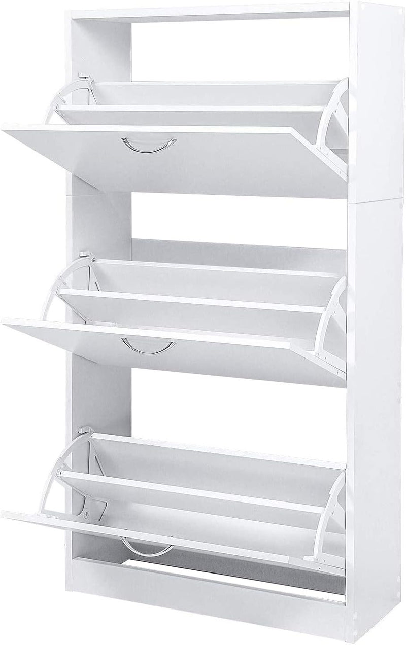 Shoe Cabinet with 2 Flip Drawers