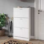 Shoe Cabinet with 2 Flip Drawers
