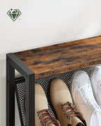 Shoe Rack 5-Tier Organiser Narrow Storage with Slanted