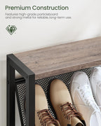 Shoe Rack 5-Tier Organiser Narrow Storage with Slanted