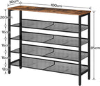 Shoe Rack 5-Tier Organiser Shelf