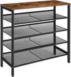 Shoe Rack 5-Tier Organiser Shelf