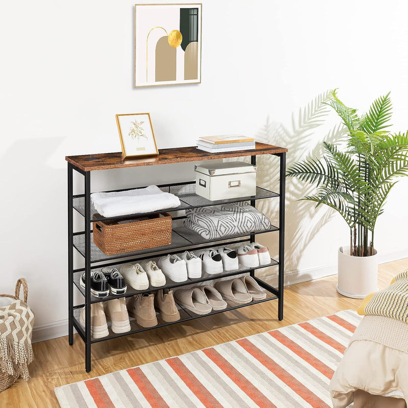 Shoe Rack 5-Tier Organiser Shelf