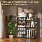 Shoe Rack 9 Tier 3 Row Metal Shoes