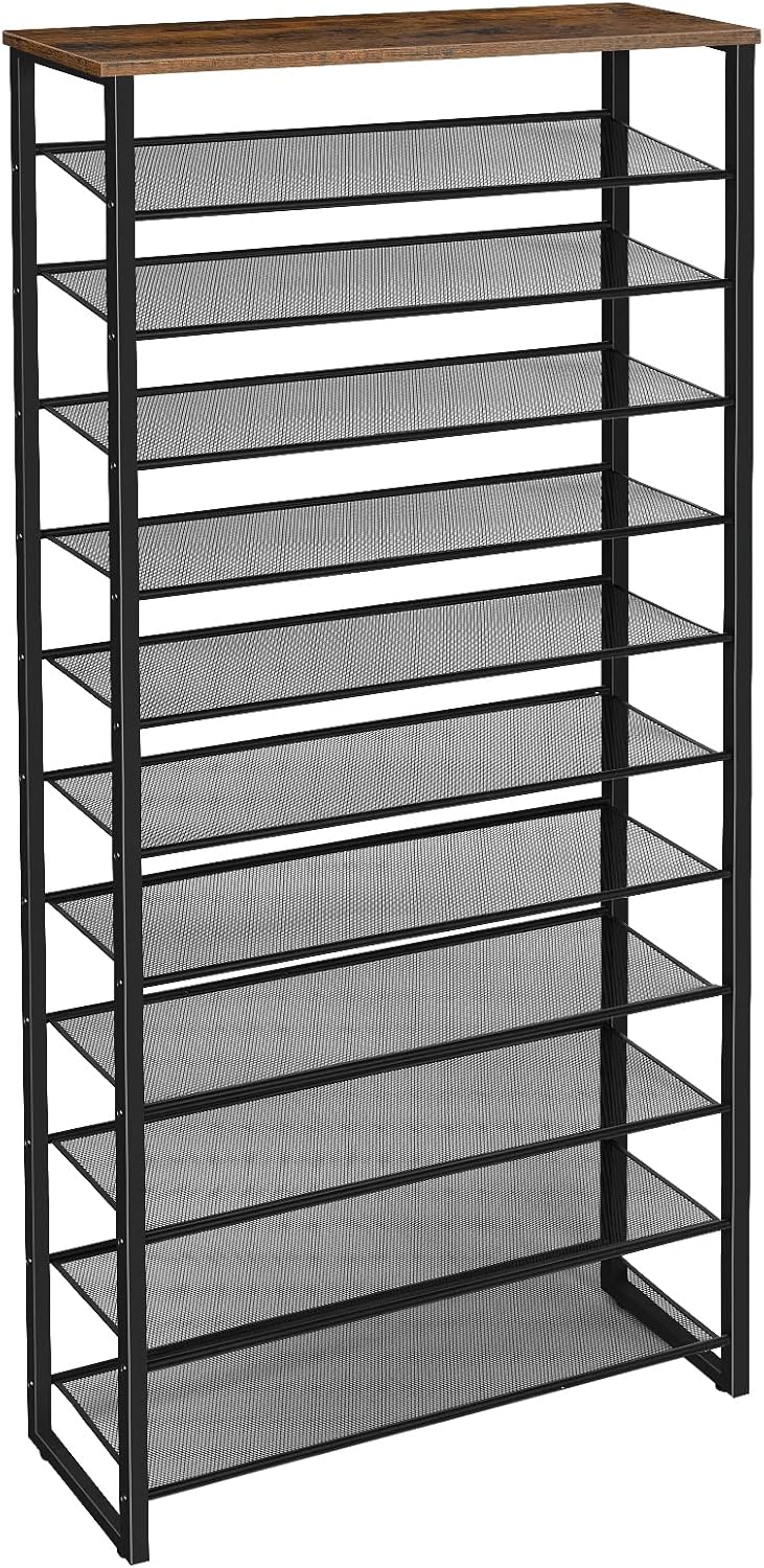 Shoe Rack Large Capacity 12-Tier Storage Organiser Tall Shelf