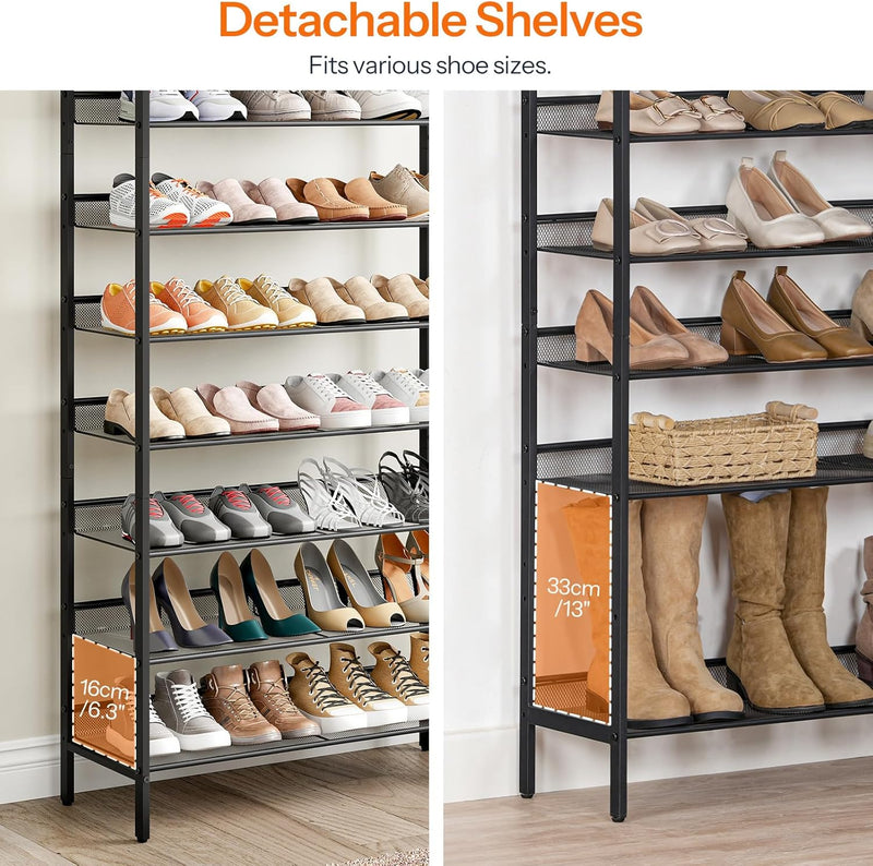 Shoe Rack Large Capacity Storage Tall Shelf