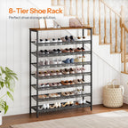 Shoe Rack Large Capacity Storage Tall Shelf
