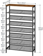 Shoe Rack Large Capacity Storage Tall Shelf