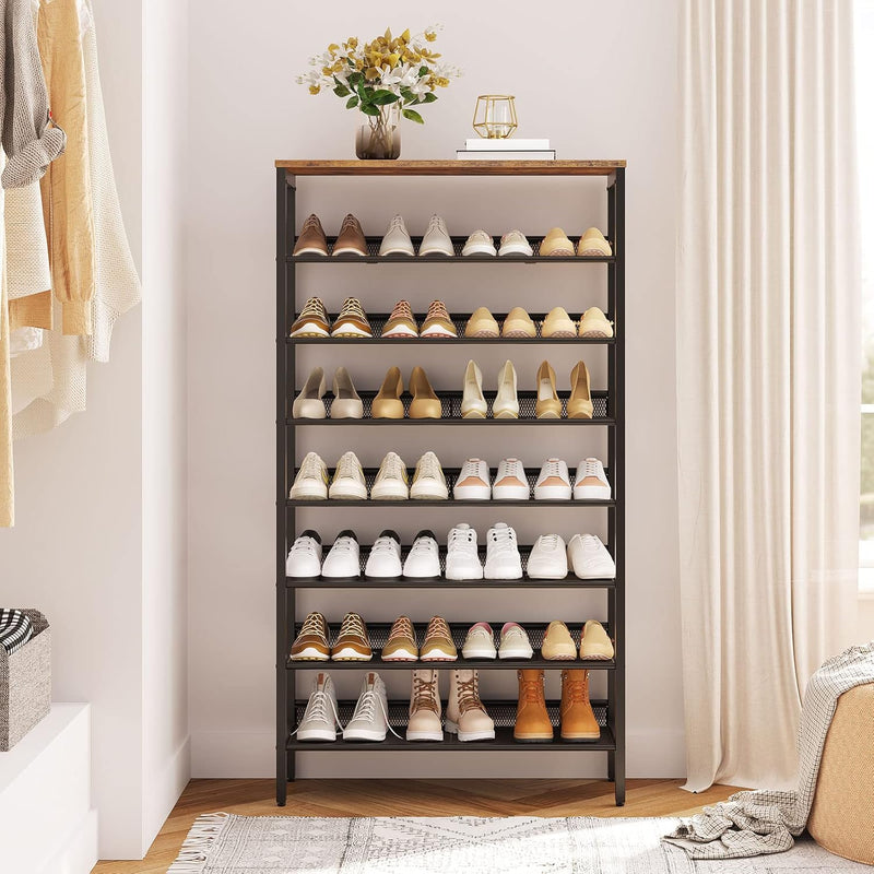 Shoe Rack Large Capacity Storage Tall Shelf