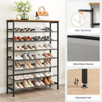 Shoe Rack Large Capacity Storage Tall Shelf