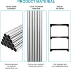 Shoe Rack Stackable Small Racks 3 Tier Footware