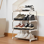 Shoe Rack Stackable Small Racks 3 Tier Footware