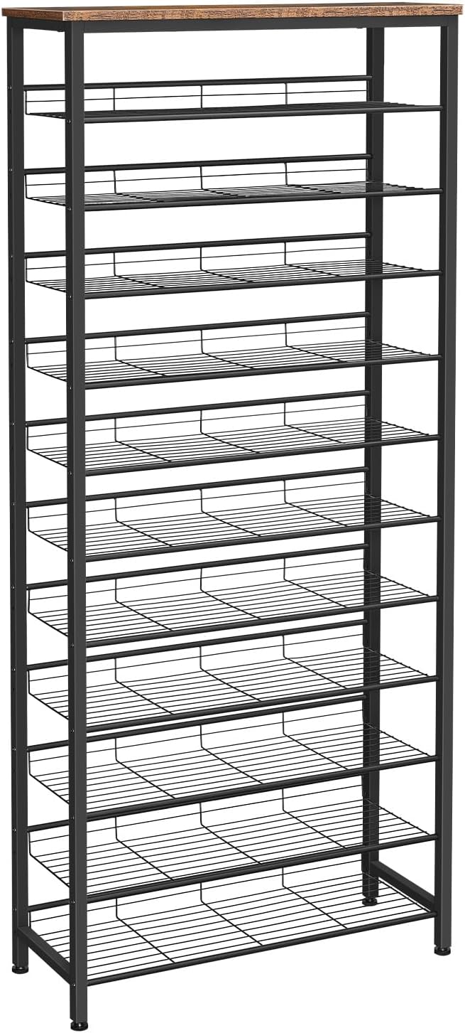 Shoe Rack Tall Large Capacity Storage Organiser 12-Tier