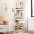 Shoe Rack Wooden Tall Narrow Storage Organizer