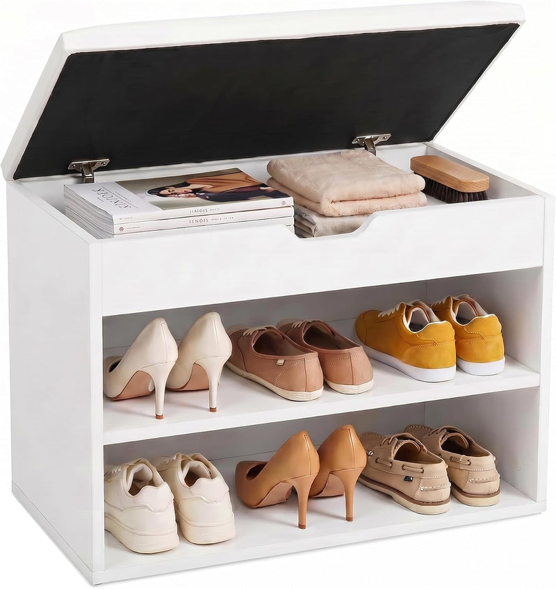 Shoe Storage Bench 60CM Wide with Folding