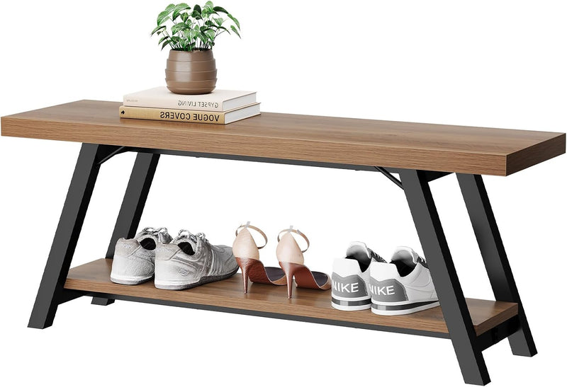 Shoe Storage Bench Entryway Benches for Hallway 120CM