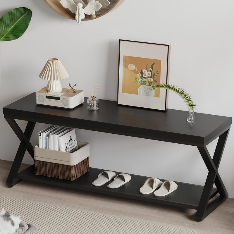 Shoe Storage Bench Entryway Benches for Hallway 120CM