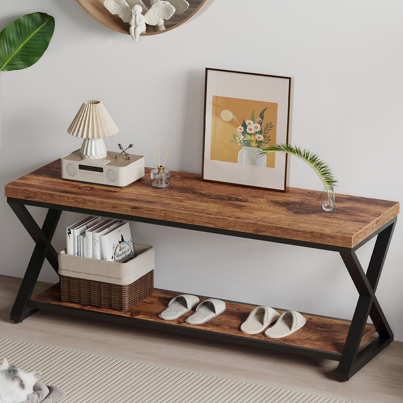 Shoe Storage Bench Entryway Benches for Hallway 120CM