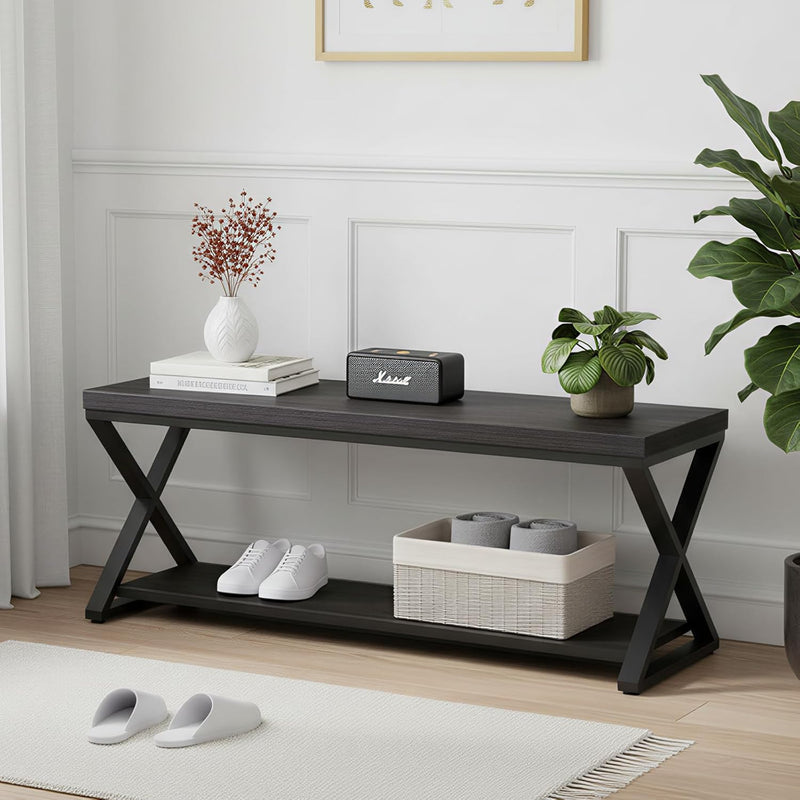 Shoe Storage Bench Entryway Benches for Hallway 120CM