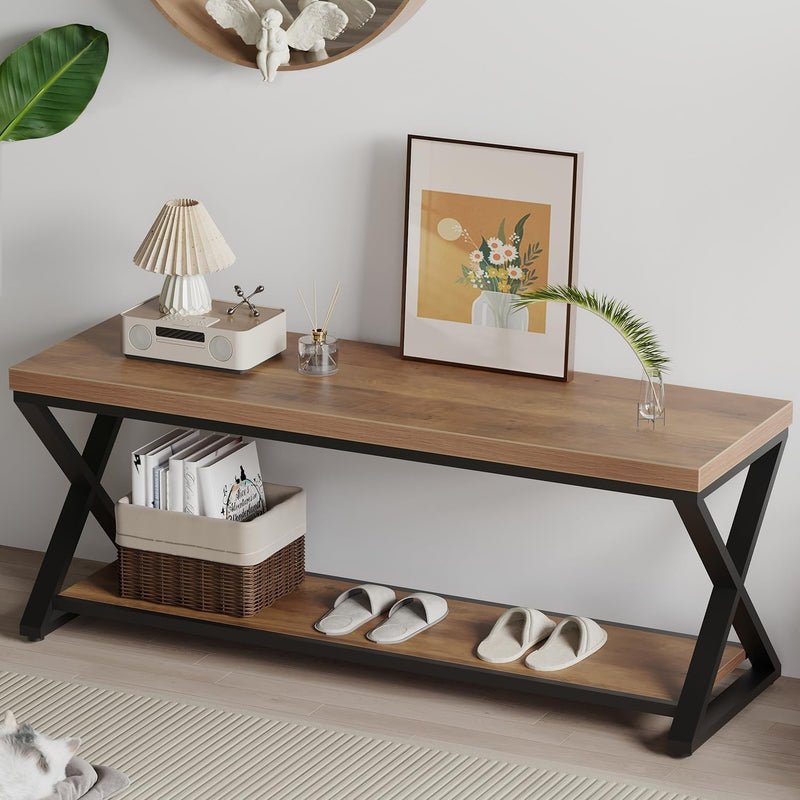 Shoe Storage Bench Entryway Benches for Hallway 120CM