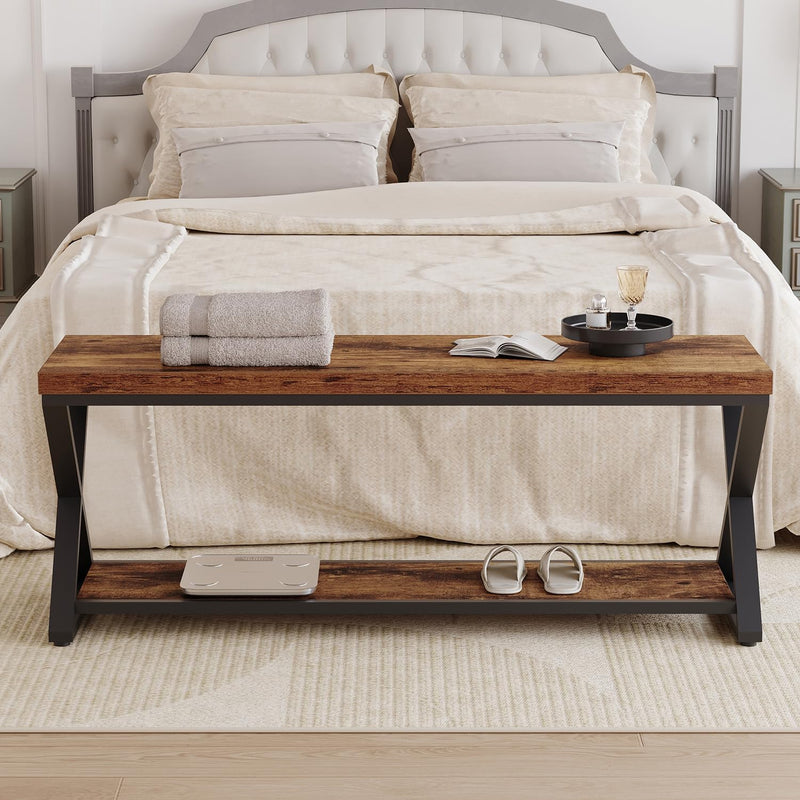 Shoe Storage Bench Entryway Benches for Hallway 120CM