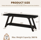 Shoe Storage Bench Entryway Benches for Hallway 120CM