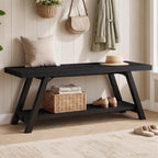 Shoe Storage Bench Entryway Benches for Hallway 120CM