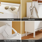 Shoe Storage Cabinet 19CM with 3 Flip Drawers
