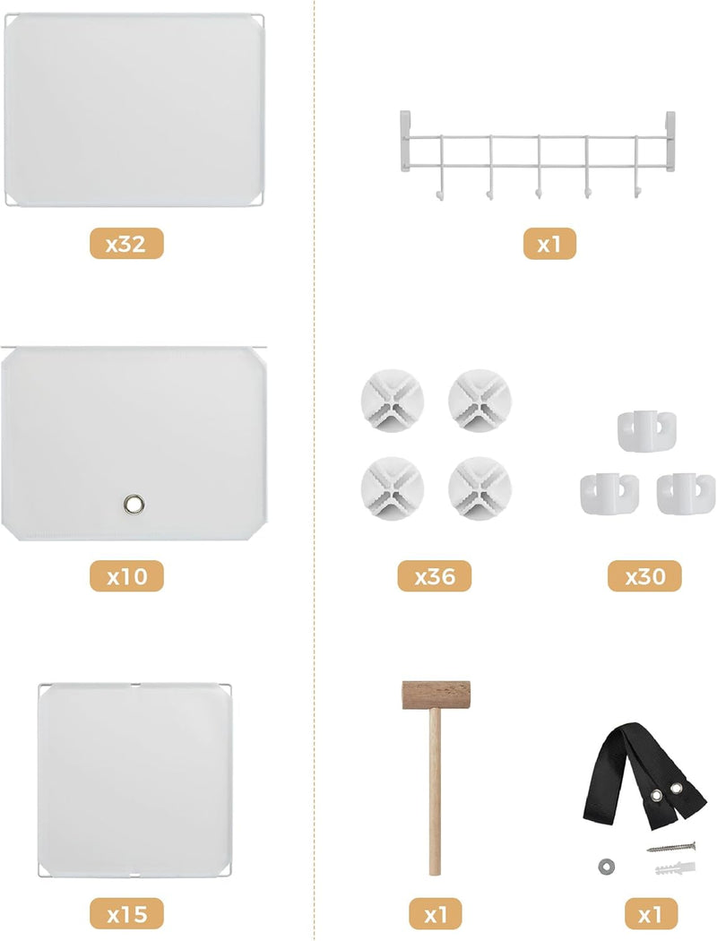 2x10 Tier Shoe Storage Cabinet Stores 40 Pairs